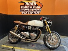 2018 Triumph Thruxton 1200 R Crystal White 