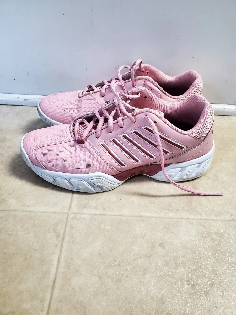 gevoeligheid prijs Veel K-Swiss Bigshot Light 3 Women&#039;s 10, Pink/White, All Court Tennis Shoe  Sneaker | eBay