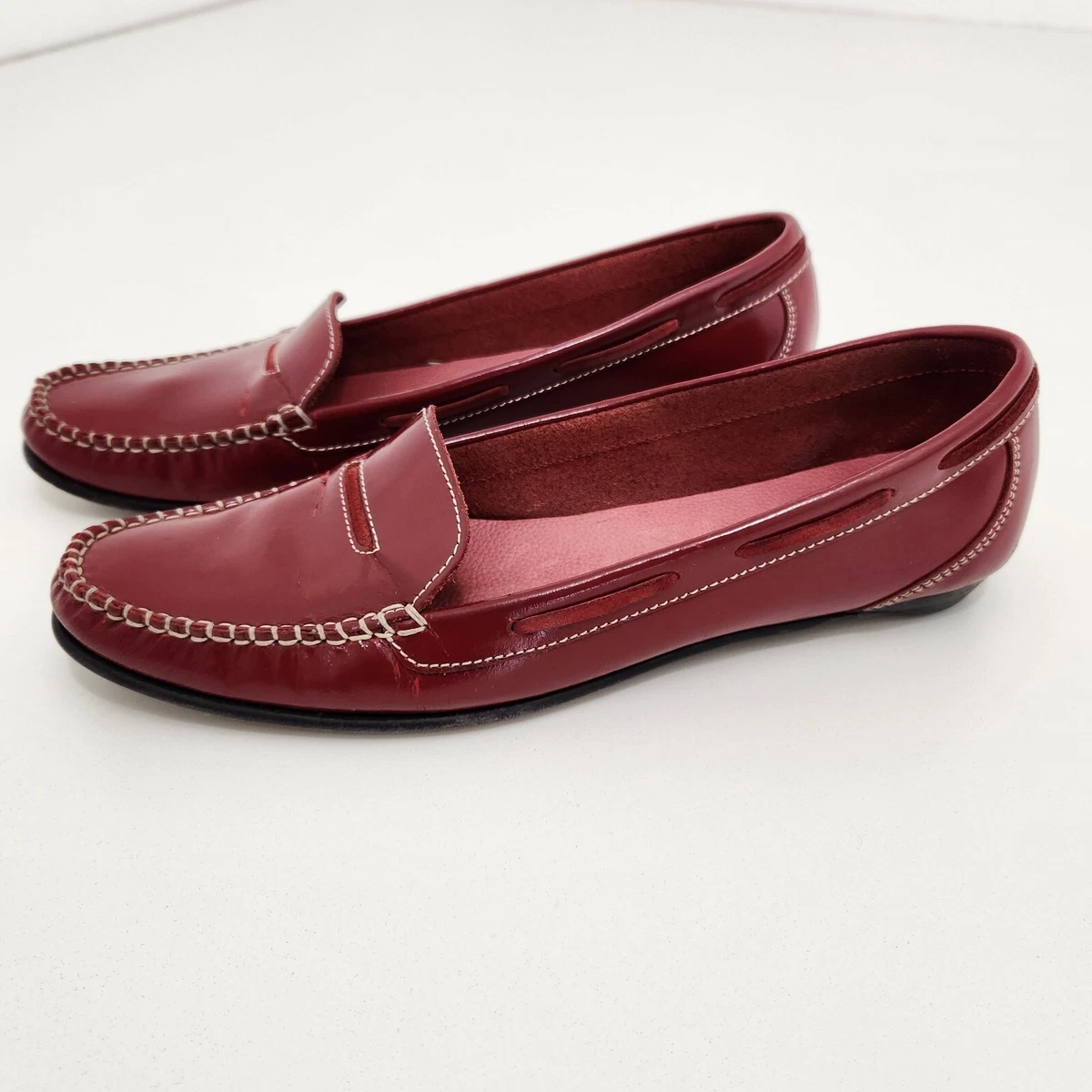 Cole haan red sales patent leather loafers