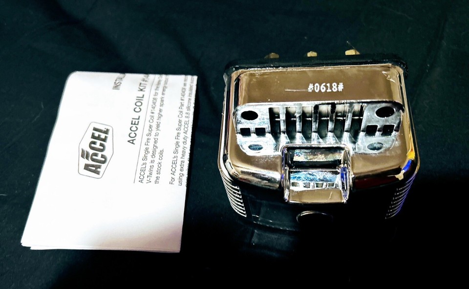 ACCEL 140408 High Performance Super Coil For Harley Davidson XL FL FX