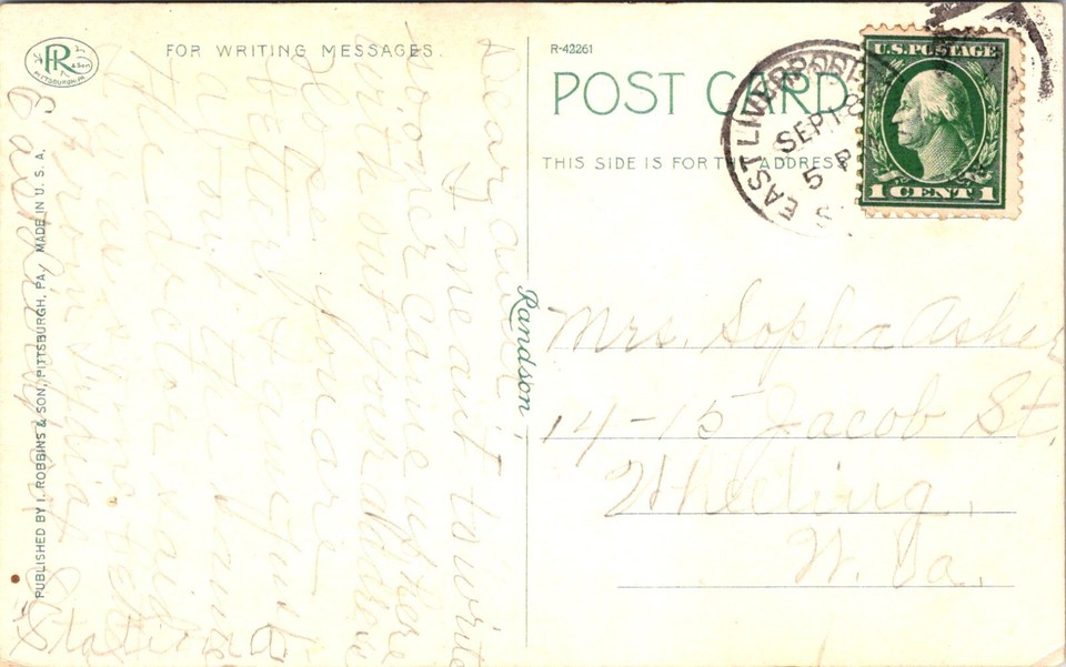 Postcard First Methodist Church Building East Liverpool Ohio D178 eBay