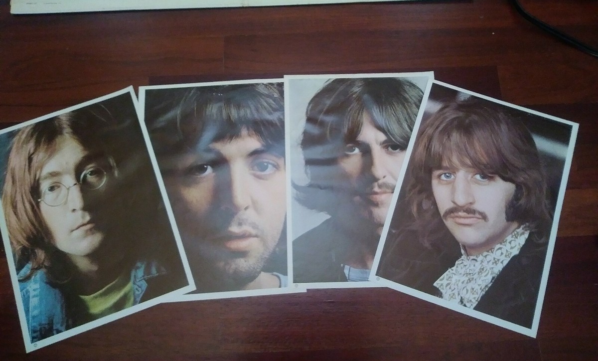 The BEATLES 1968 White Album Vinyl LP Stereo APPLE Records