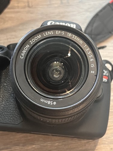 Canon Rebel T5 Digital Camera W/  18-55mm Lens And EF 75-300mm Lens (AH) - Picture 3 of 15