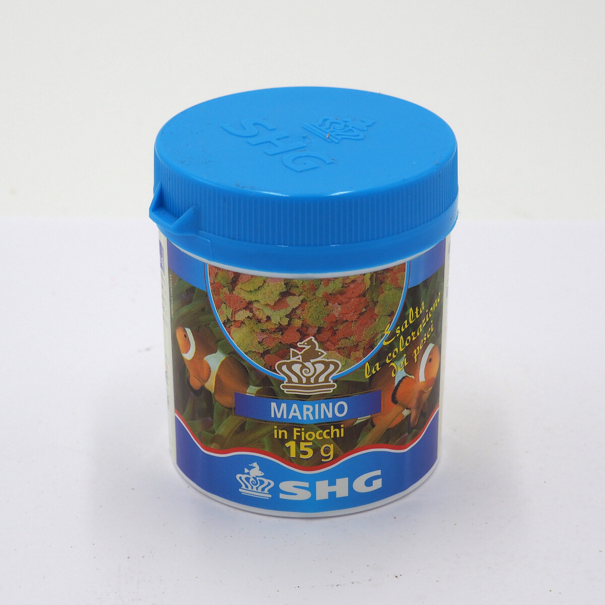 SHG MARINO IN FIOCCHI 15 GR MANGIME IN SCAGLIE PER PESCI ACQUARIO MARINO
