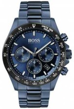 HUGO BOSS Hero 43mm Blue Stainless Steel Men