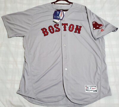 BOSTON ジャージ Majestic グレー Men's Boston Red Sox Majestic Road Gray Cooperstown Cool