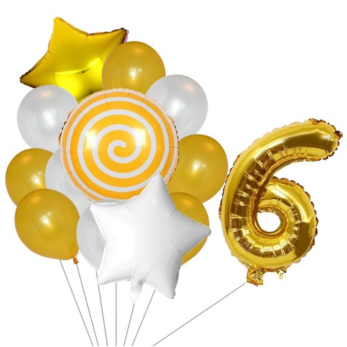 40"Number Foil Balloon Age Set GIANT Self Inflating Wedding Birthday Party Decor - Picture 21 of 157