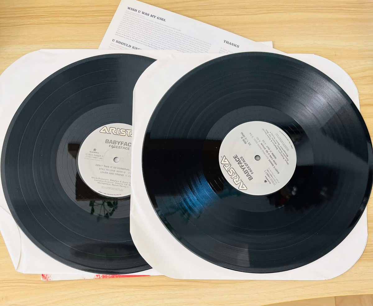 Babyface / Face2Face 2001 US Original 2LP Arista 07822146671