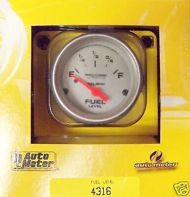 Auto Meter 4316 Ultra-Lite Electric Fuel Level Gauge