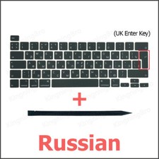 A2289 A2251 A2141 Keycap Key Cap For Macbook Pro Retina 13 16" Russian Keycaps