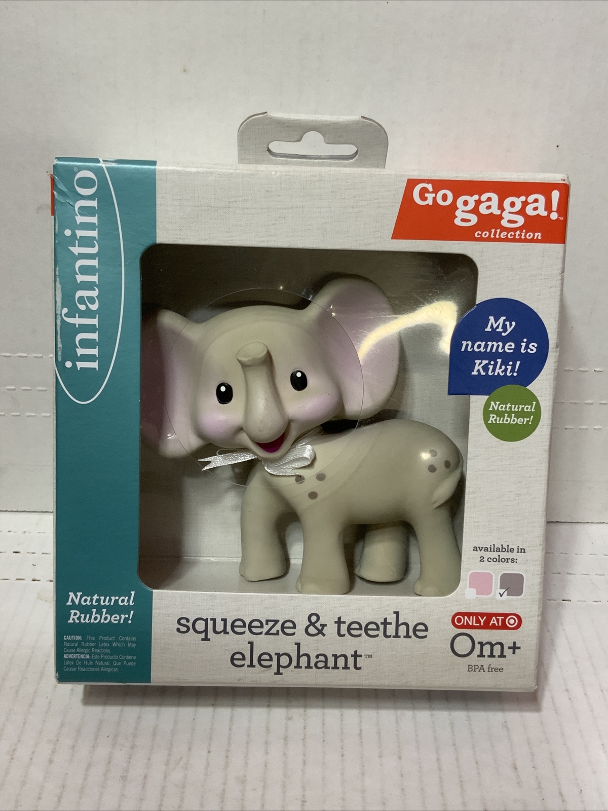 infantino squeeze and teethe elephant