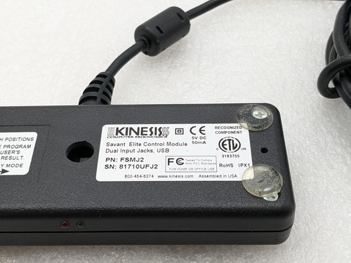 KINESIS SAVANT ELITE PROGRAMMABLE USB FOOT SWITCH FSMJ2 FREE SHIPPING - Picture 5 of 7