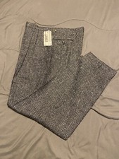 Vintage 80s Sharp Pants 32 X 32 New With Tags, 47 Rayon 15 Wool, 24 Acrylic