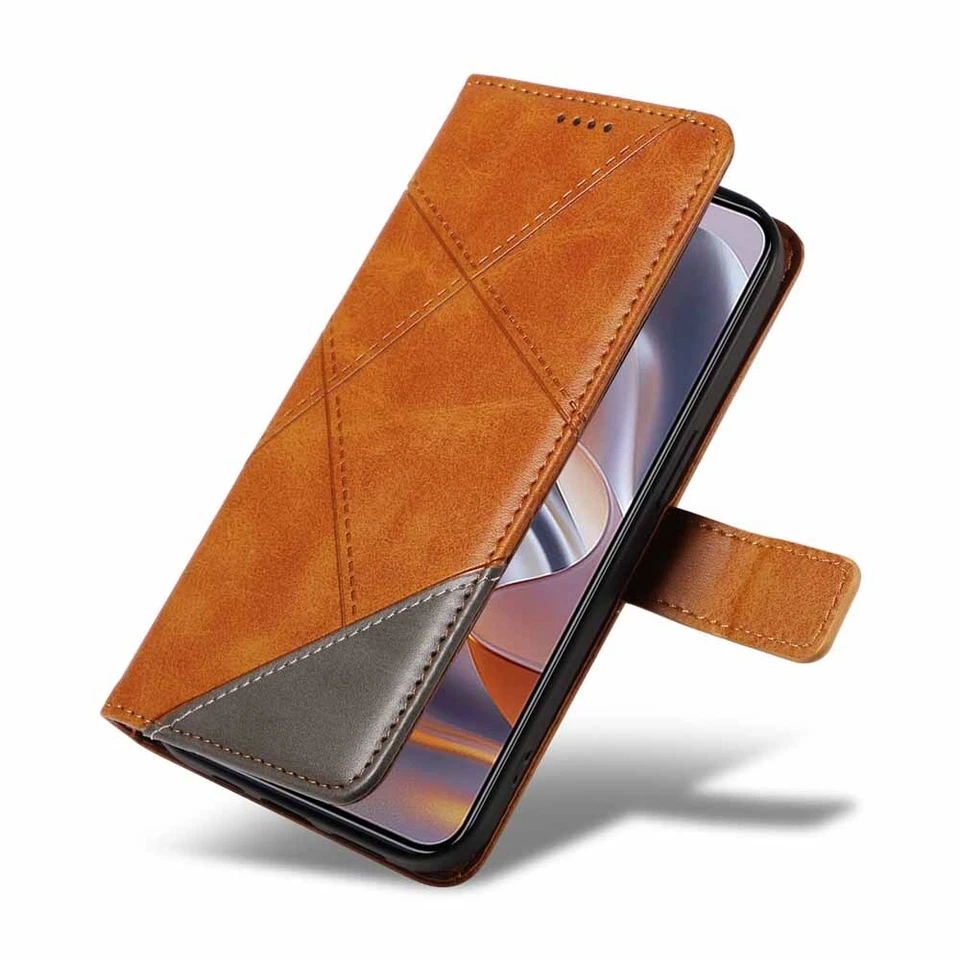 For Motorola Moto G56 G86 G15 G35 G55 G85 Wallet Card Holder Leather Case Cover - Image 4 of 4