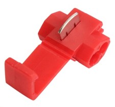 10 pezzi Morsetto Rubacorrente T-Tap per cavi fino a 1,5 mmq AWG 16-22