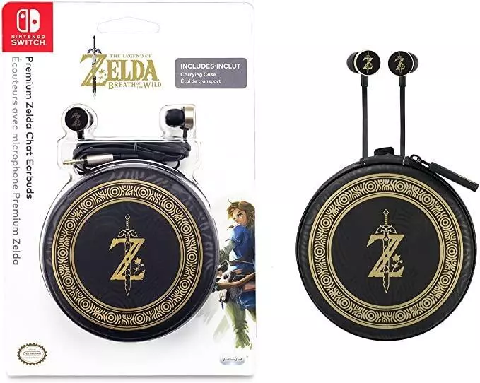 PDP Nintendo Switch Premium Zelda Breath of the Wild Chat Earbuds