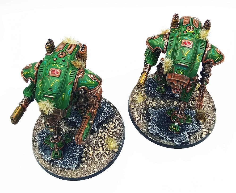 WARHAMMER IMPERIAL KNIGHTS Armiger Warglaives Painted