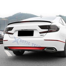 Jdm Style Rear Bumper Molding Stripe Vinyl Decal For Honda Accord 10th Gen Red