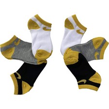 Nike KIDS Young Athletes 6-Pairs Lightweight No Show Socks Size 4-5 7C-10C 