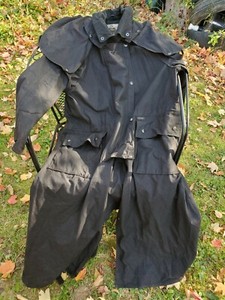 oilskin coat
