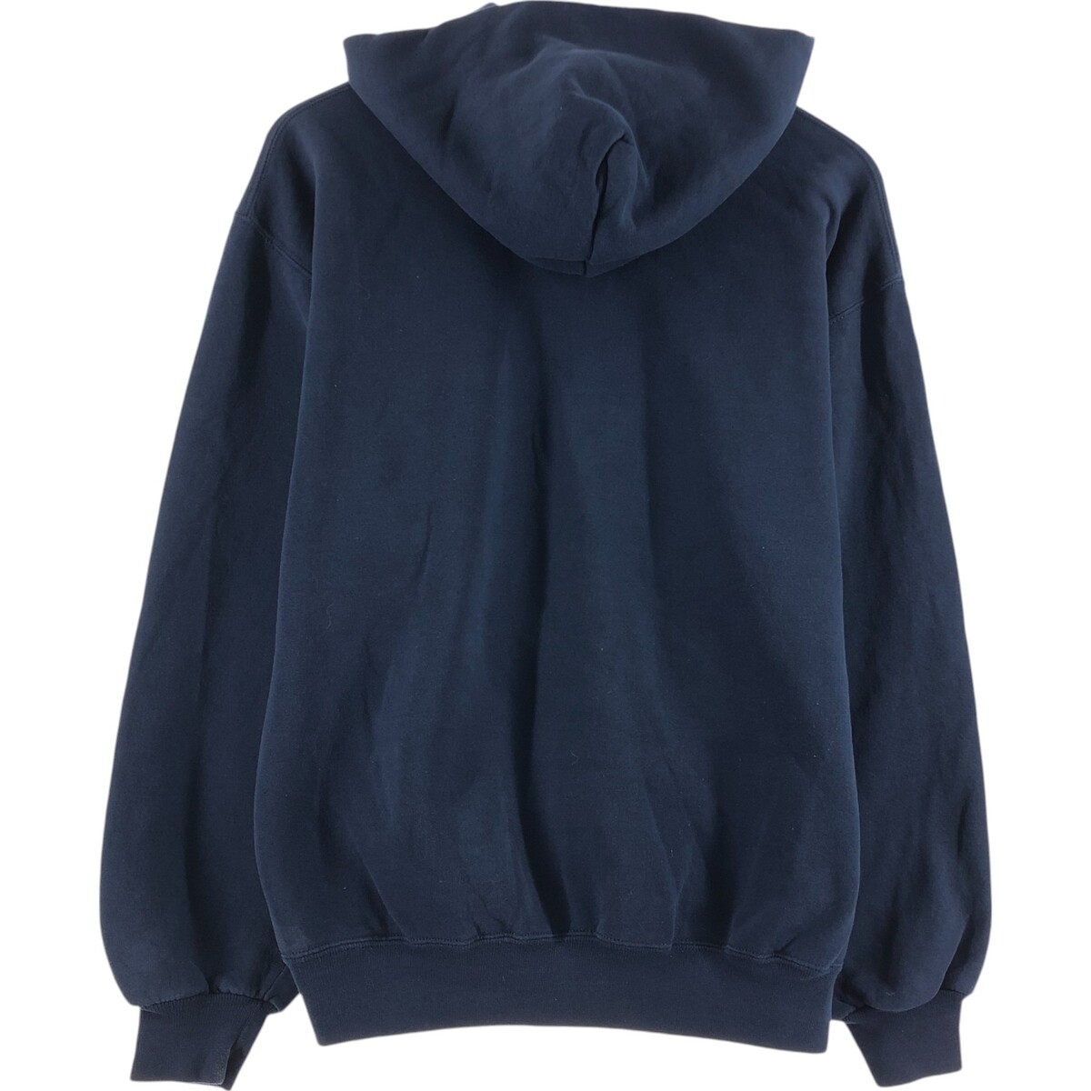 Russell College Sweat Full Zip Hoodie Made in USA Men's L