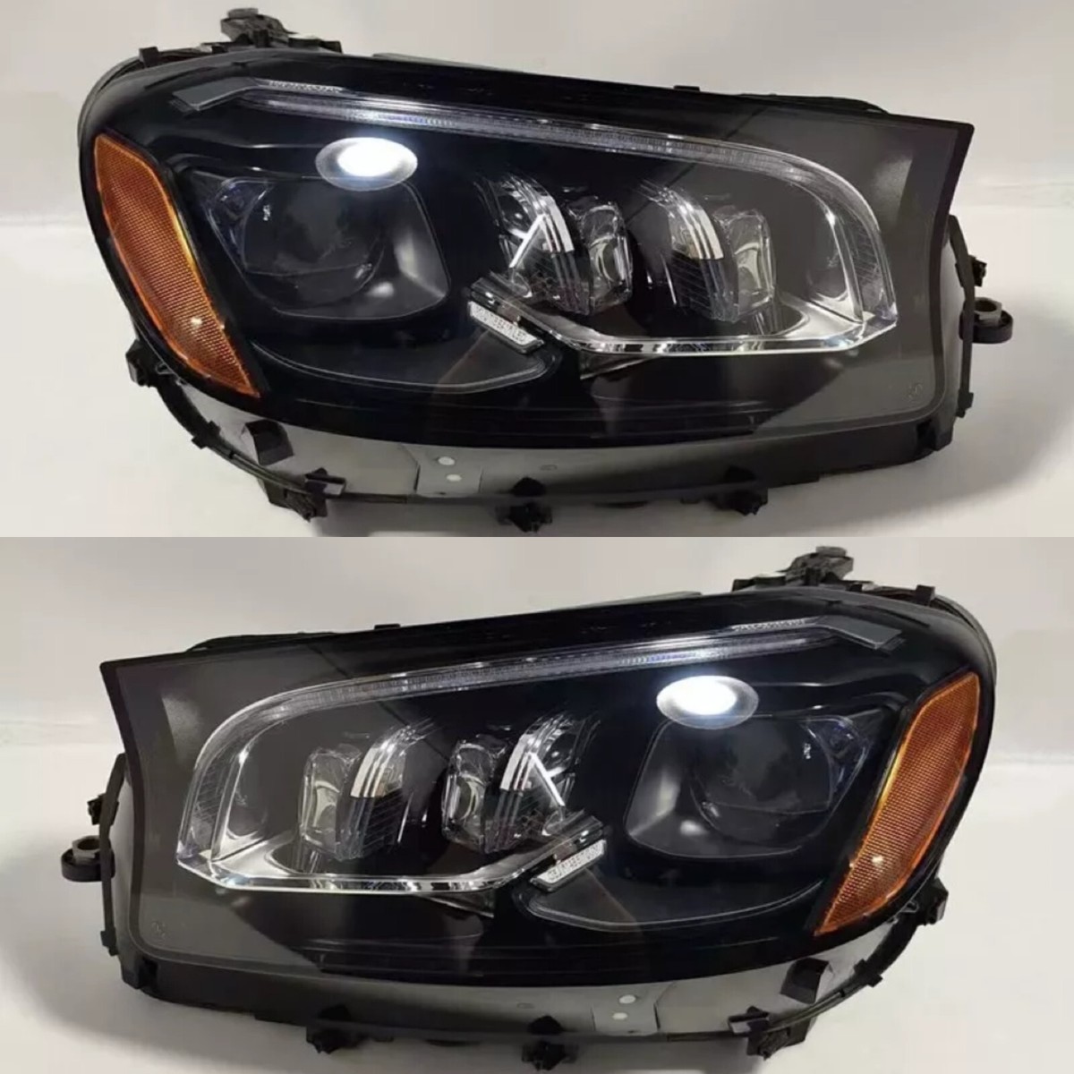 For Mercedes Benz GLS450 GLS580 GLS63 W167 Left+Right 2PCS LED