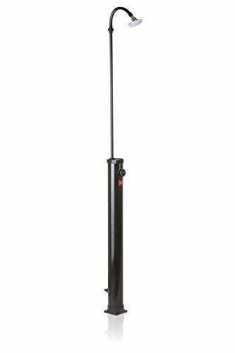 Gre AR1009 Doccia Solare da Esterno in PVC Nero per Piscina 9L Offerta