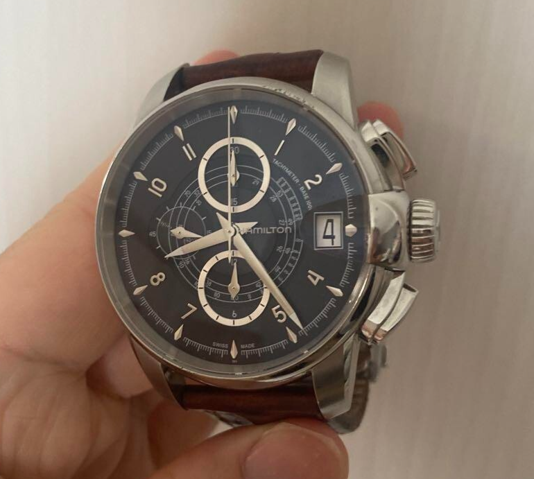 Hamilton Railroad Chronograph H406160 Automatic Men's Watch by JP