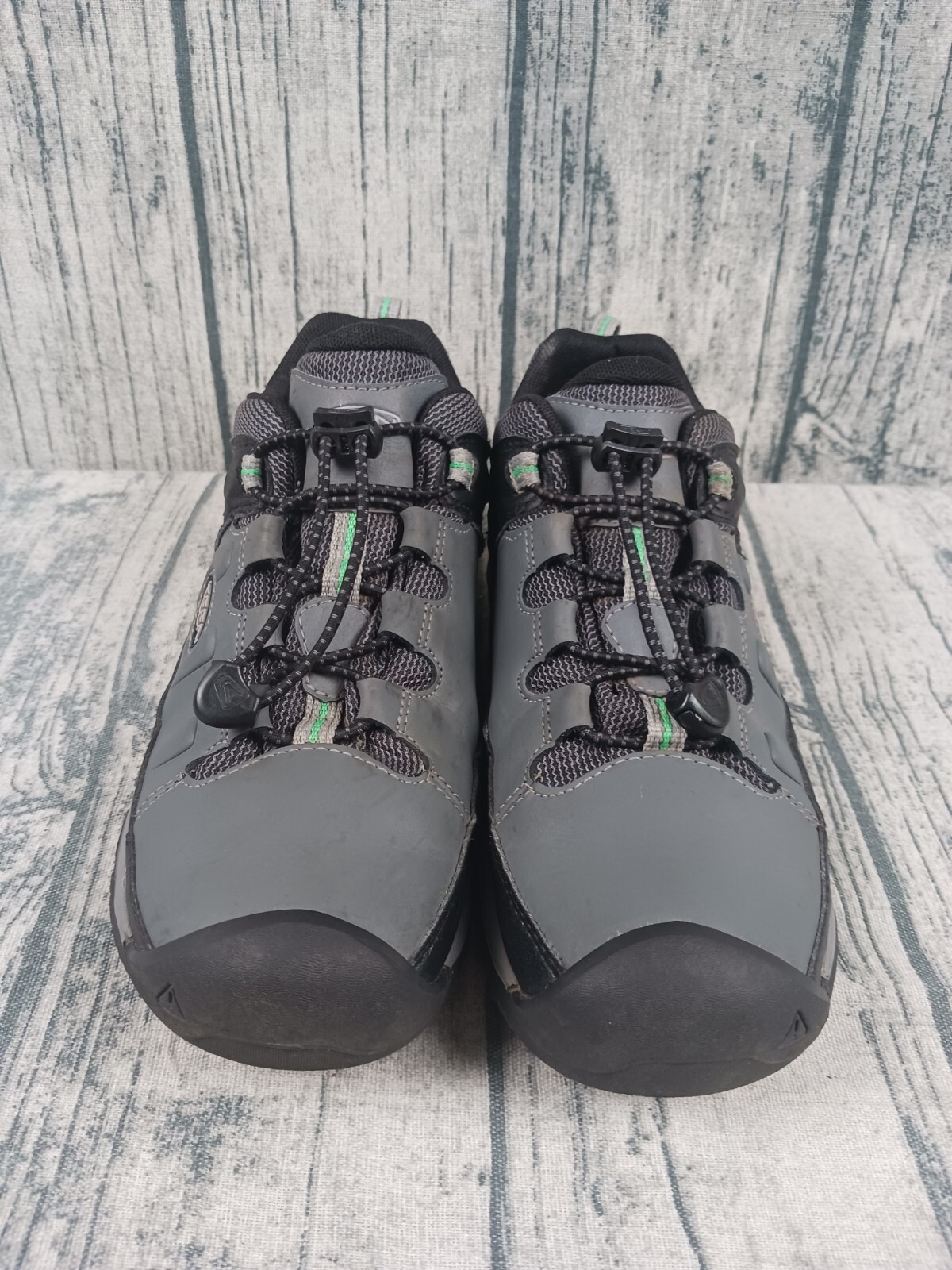 Keen Targhee scarpe da trekking basse impermeabili elastiche giovanili taglia (6) grigio (1024011)