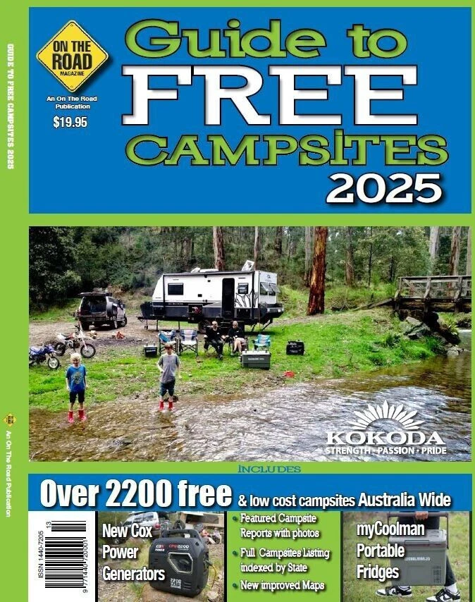 2025 GUIDE TO FREE CAMPSITES CARAVAN CAMPER RV MOTORHOME CAMPING TOUR BOOK - image 3 of 4
