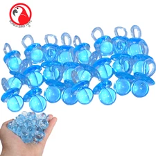 2822 24Pk Medium Acrylic Pacifiers baby shower favors gift decorations craft 