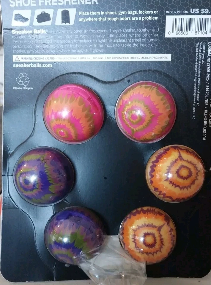 Ambientador de zapatos Sneaker Balls Radial Tie Dye Foto 2 de 2