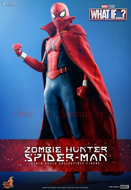 Perfect Hot Toys 1/6 Tms058 Zombie Hunter Spider-Man Action Figure