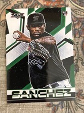 2021 Topps Fire Sixto Sanchez #16 Rookie Card RC Miami Marlins
