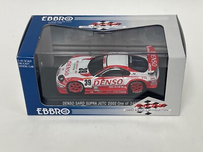 EBBRO製　 ESSO Ultrafio SUPRA JTGC 2002 Ebbro 1:43 2002 Toyota Supra ESSO Ultraflo JGTC #6