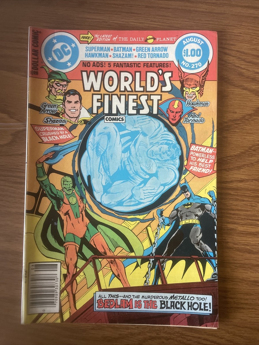 World's Finest 270 DC Dollar Comic Bronze Age 1981 Shazam Green