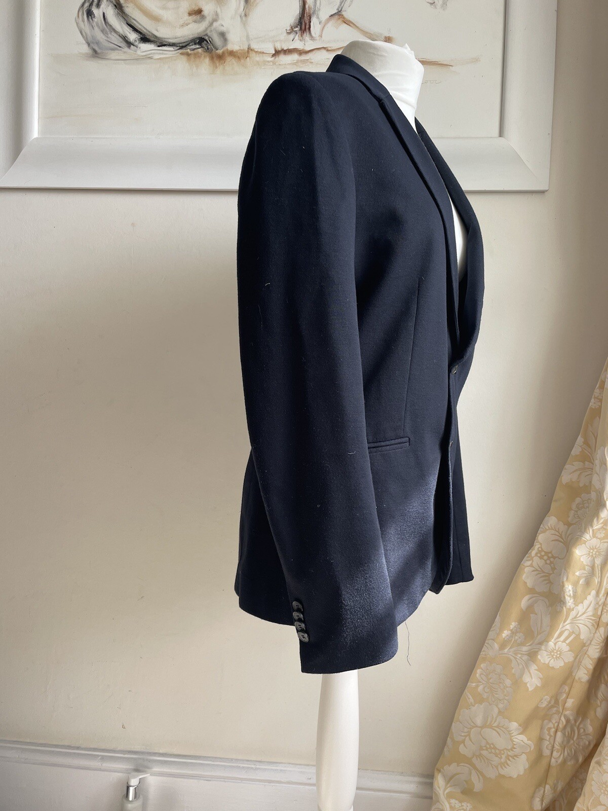 Zara Basic Man’s Dark Jacket Size 36 - image 3