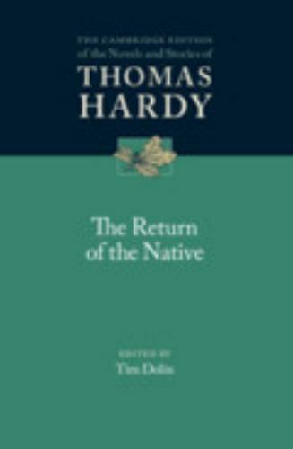 The Return of the Native Hardy Dolin Hardback Cambridge University Press