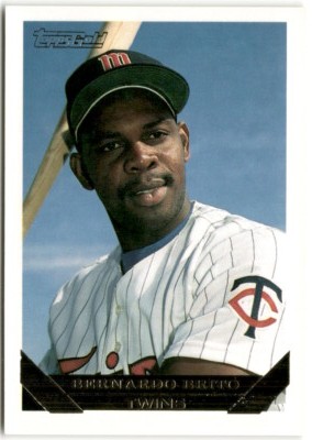 1993 Topps #394 Bernardo Brito Gold Minnesota Twins | eBay