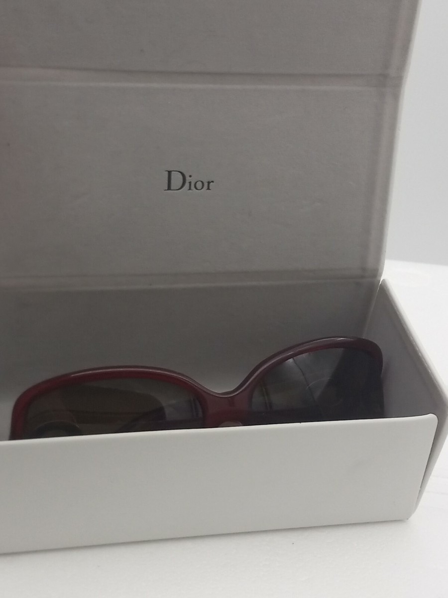 DIOR VOLUTE 2 60RCC 61 16 120 OPTYL RED HONEY SUNGLASSES