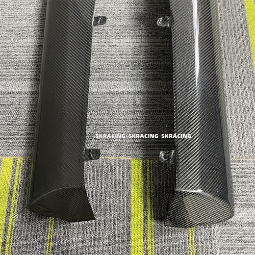 Kit de carrocería de faldón lateral de fibra de carbono real 4 piezas para McLaren 540C 570S 570GT 2016-2021 - Imagen 8 de 18