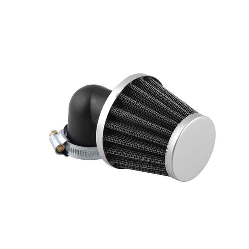 Car Refitted For 50-110CC Dirt Bike 35MM 90 Degree Bend Coupler Cone Air Filter - Picture 3 of 9