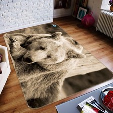 3D Black Bear 778 Non Slip Rug Mat Room Mat Quality Elegant Photo Carpet US