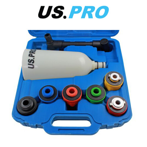 US PRO Tools 8pc Engine Oil Funnel Filler & Adaptor Set 3288
