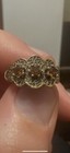 Amber Gemstones 18kt Heavy Gold Electroplated Women’s Size 6 Ring