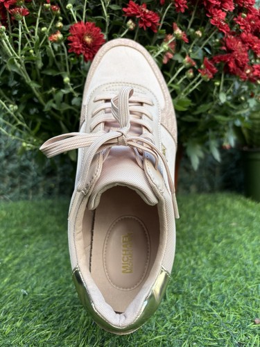 Michael Kors Brand new MK Shoes sneaker pink, Tenis rosados nuevos diseñador - Bild 3 von 8