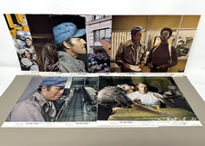 Lot of 8 Soylent Green UK Lobby Cards Photos Charlton Heston Original In Color