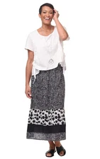 Tulip Clothing Tulip Gwyneth Womens Short Sleeve Pullover Top in White