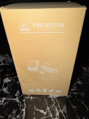 New Mini 4K Android 11 Projector Native 1080P 390ANSI HY320 Dual Wifi6 BT5.0
