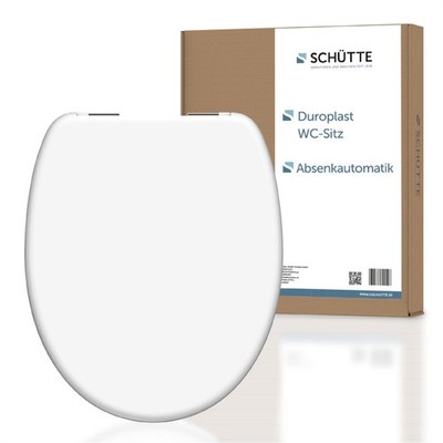 WCSitz mit Absenkautomatik/Klodeckel aus bruchsicherem Duroplast/Innovative D...